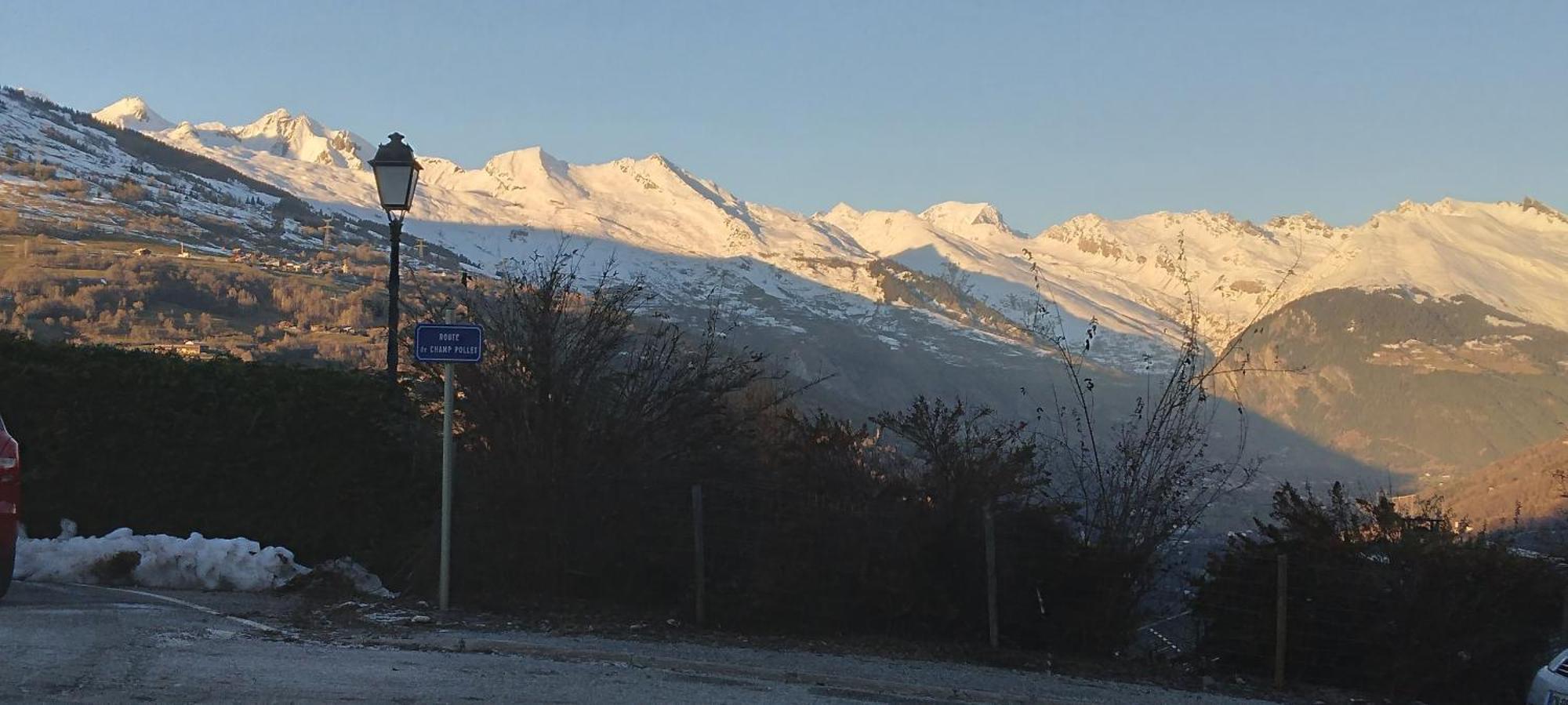 Chalet Balneo Billard La Plagne Savoie Vue Top Dış mekan fotoğraf