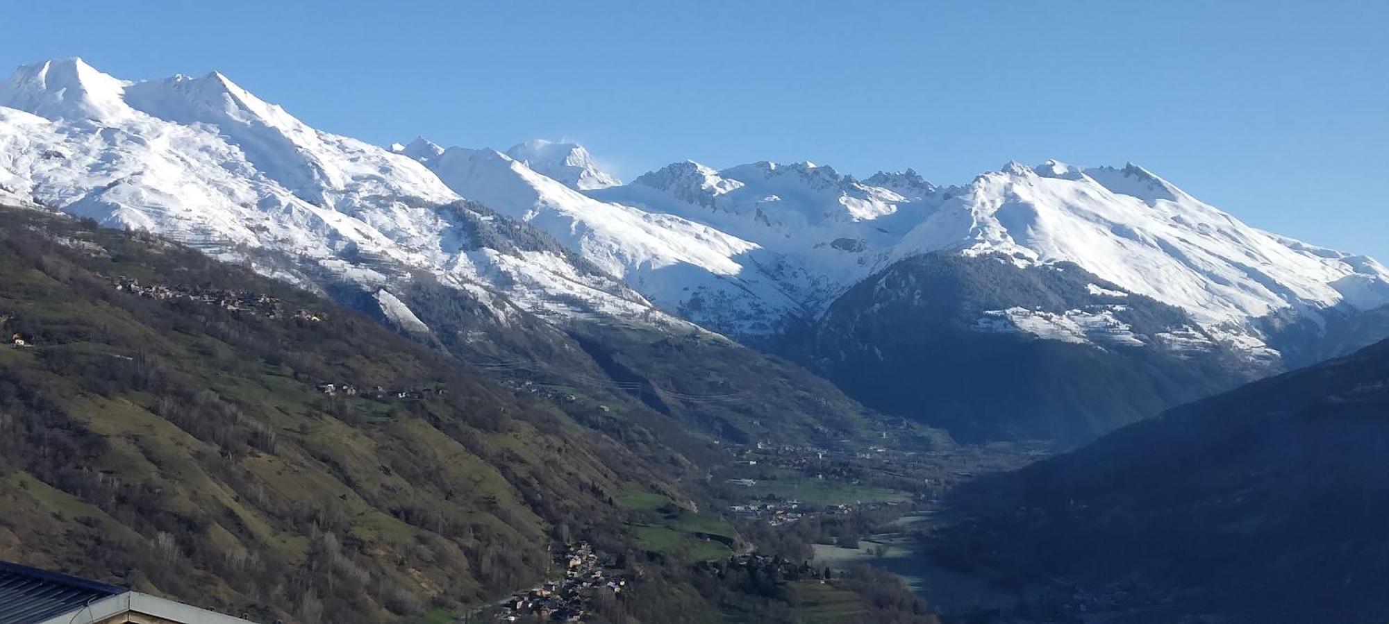 Chalet Balneo Billard La Plagne Savoie Vue Top Dış mekan fotoğraf