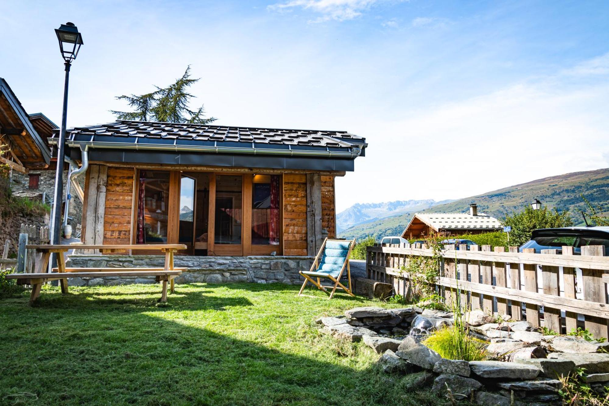 Chalet Balneo Billard La Plagne Savoie Vue Top Dış mekan fotoğraf