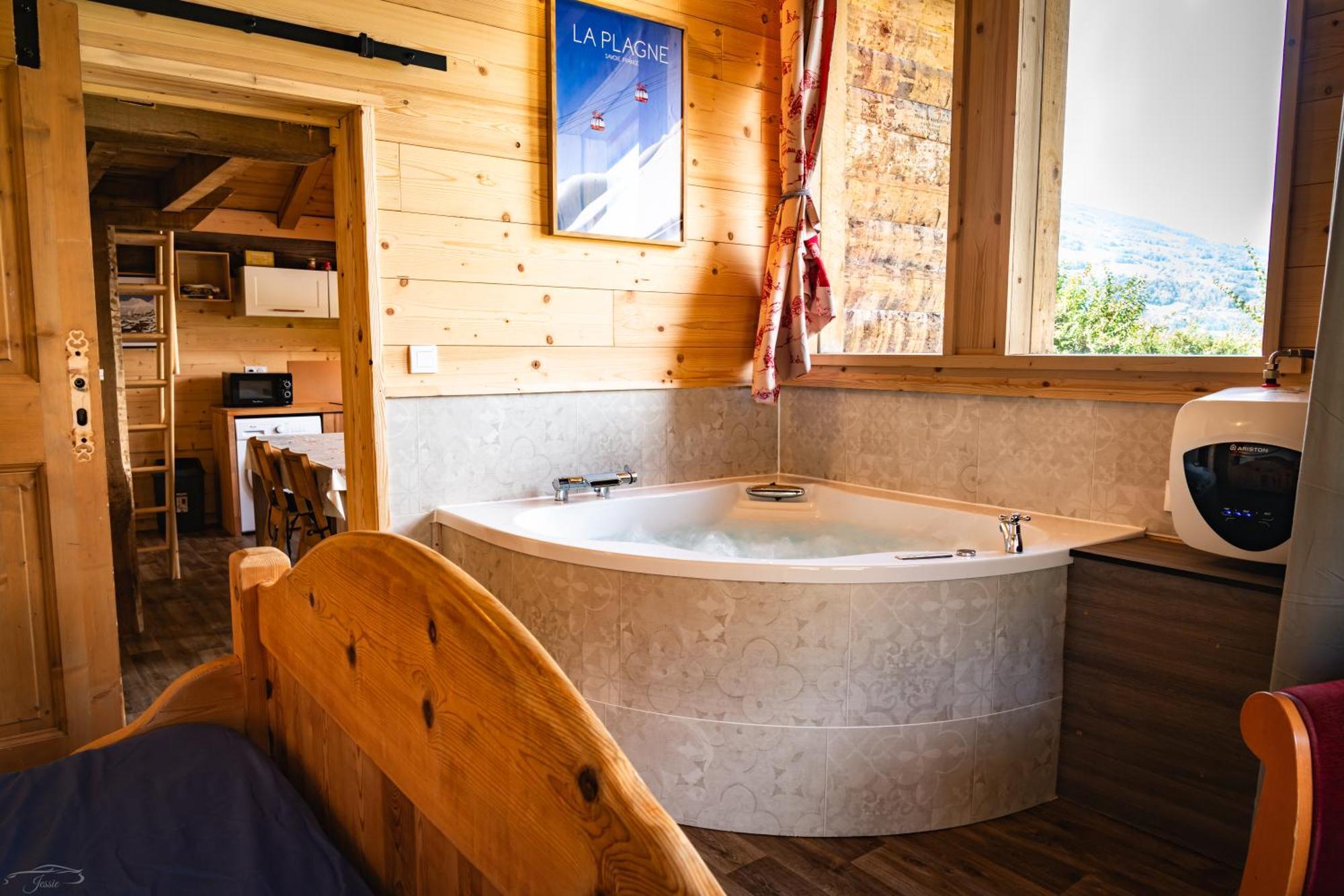 Chalet Balneo Billard La Plagne Savoie Vue Top Dış mekan fotoğraf