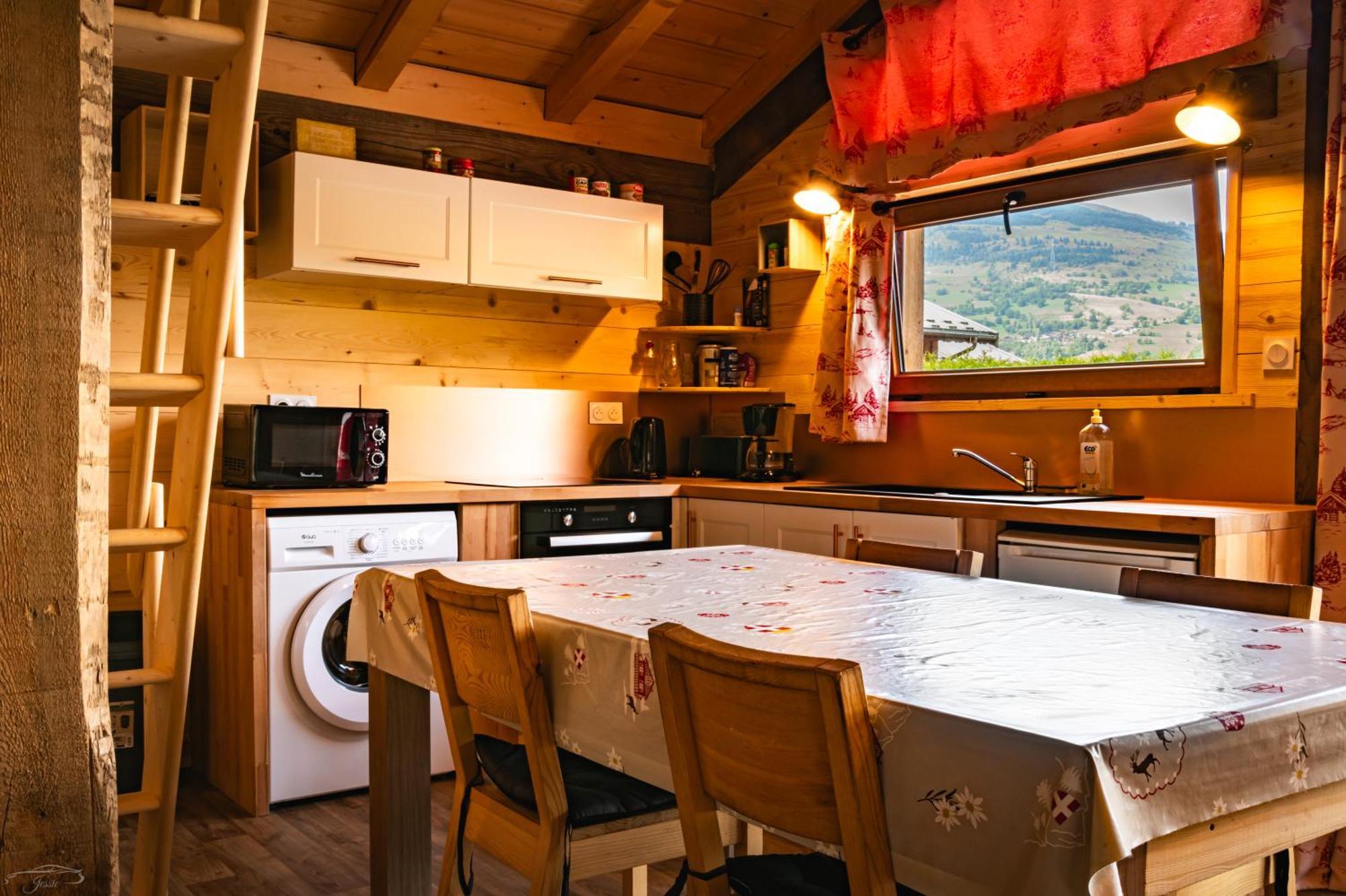 Chalet Balneo Billard La Plagne Savoie Vue Top Dış mekan fotoğraf